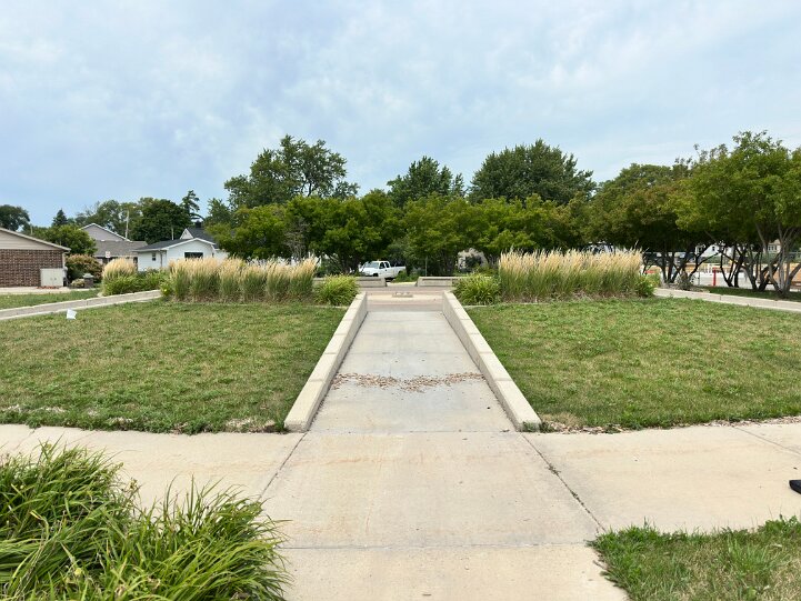 Outside